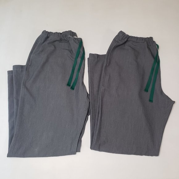 Figs Graphite Men's Pisco Basic Scrub Pants Bundle (2) Large - Picture 1 of 16